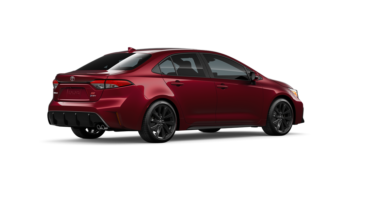 New 2026 Ruby Flare Pearl Toyota Hybrid SE image 10