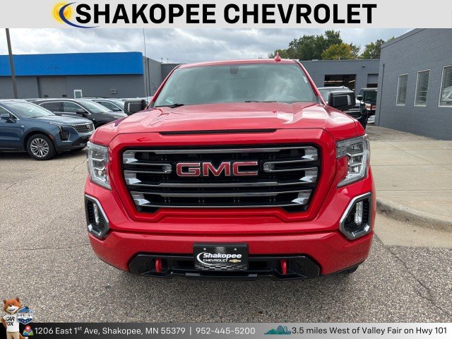 Used 2021 GMC Sierra 1500 AT4 with VIN 1GTU9EET0MZ410581 for sale in Shakopee, Minnesota