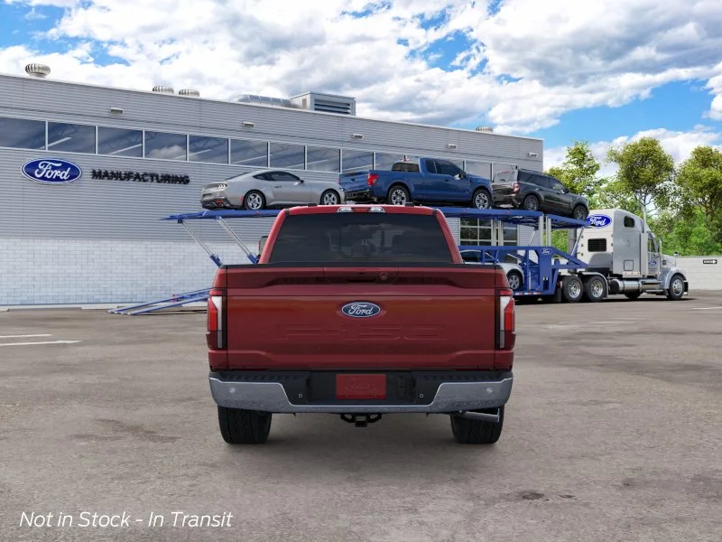 New 2026 Ruby Red Metallic Tinted Clearcoat Ford Lariat image 5