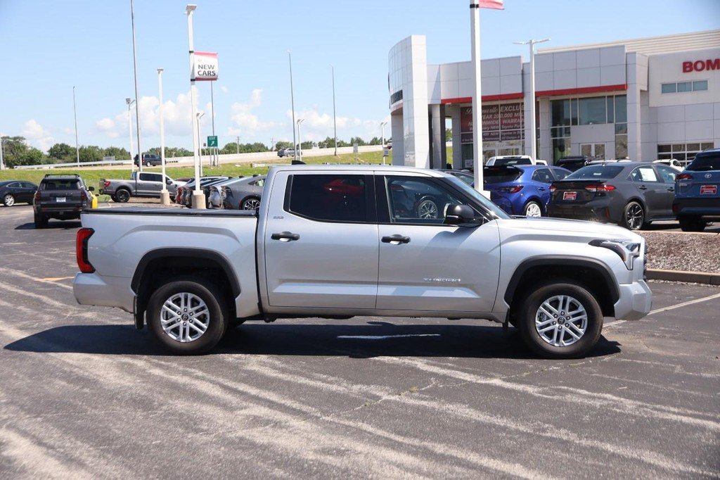 Used 2023 Celestial Silver Metallic Toyota SR5 CrewMax 5.5