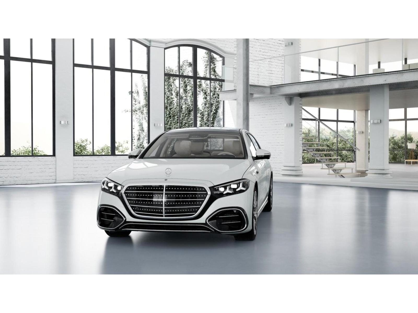 New 2027 MANUFAKTUR Moonlight White Metallic Mercedes-Benz S 580 4D Sedan 4MATIC® image 43