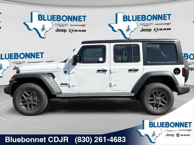New 2026 Bright White Clear-Coat Exterior Paint Jeep Sport S image 8