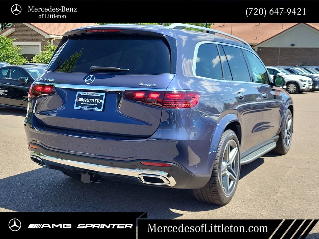 New 2026 Twilight Blue Metallic Mercedes-Benz GLS 450 image 7