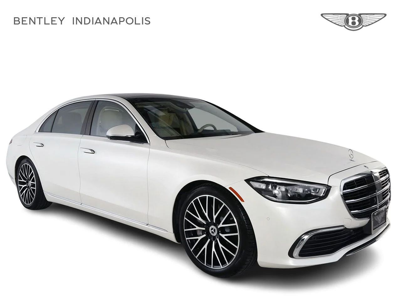 Used 2021 White Mercedes-Benz S 580 image 1