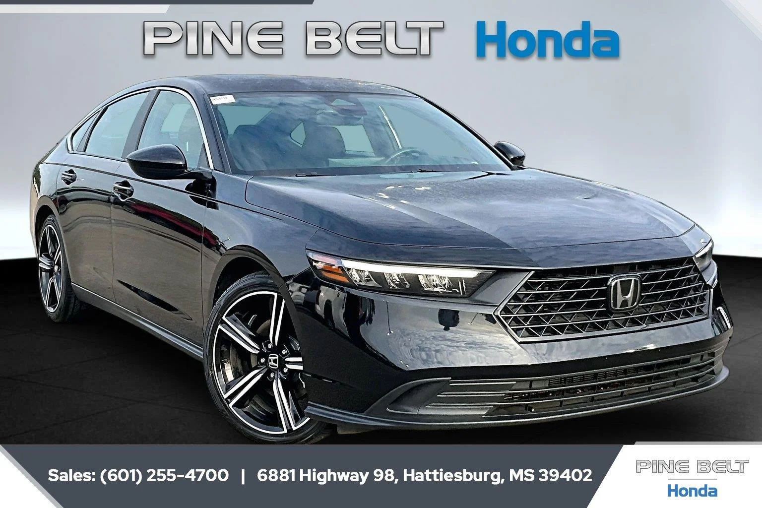 Used 2023 Crystal Black Pearl Honda Sport image 1