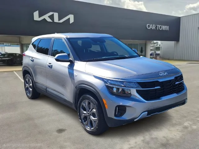 Certified Used 2024 Gray Kia LX image 1