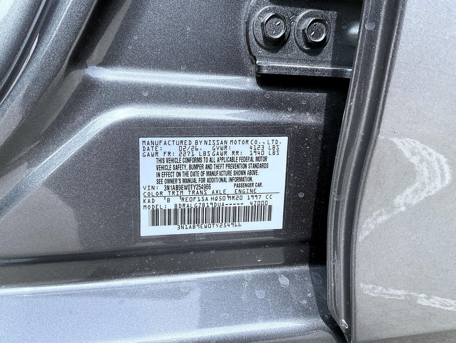 New 2026 Gun Metallic Nissan SL image 25