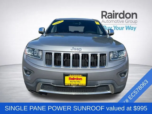 Used 2014 Jeep Grand Cherokee Limited with VIN 1C4RJFBG8EC578063 for sale in Burien, WA
