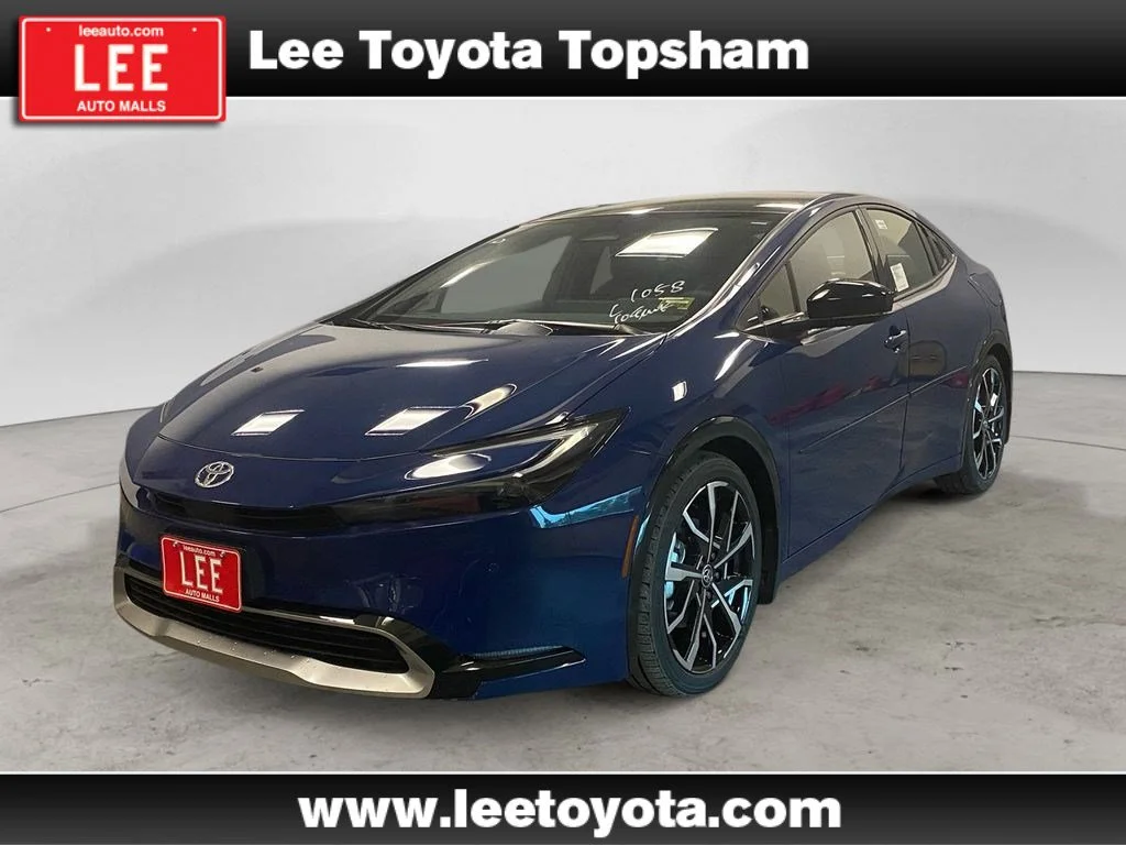 New 2025 Blue Toyota SE image 1
