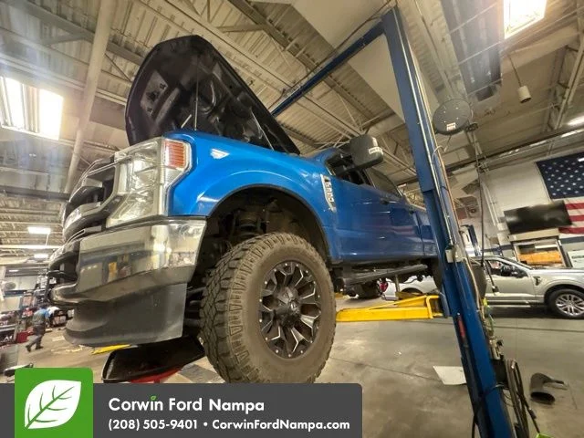 Used 2020 Blue Metallic Ford  image 6
