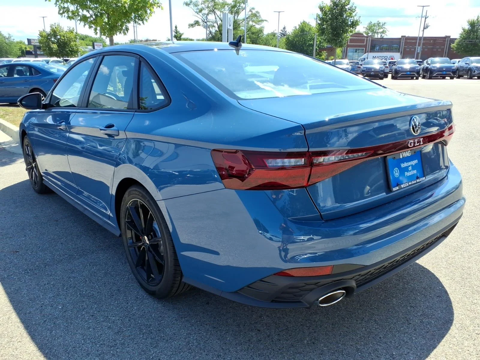 New 2026 Monterey Blue W/Deep Black Roof Volkswagen AUTOBAHN MANUAL image 3