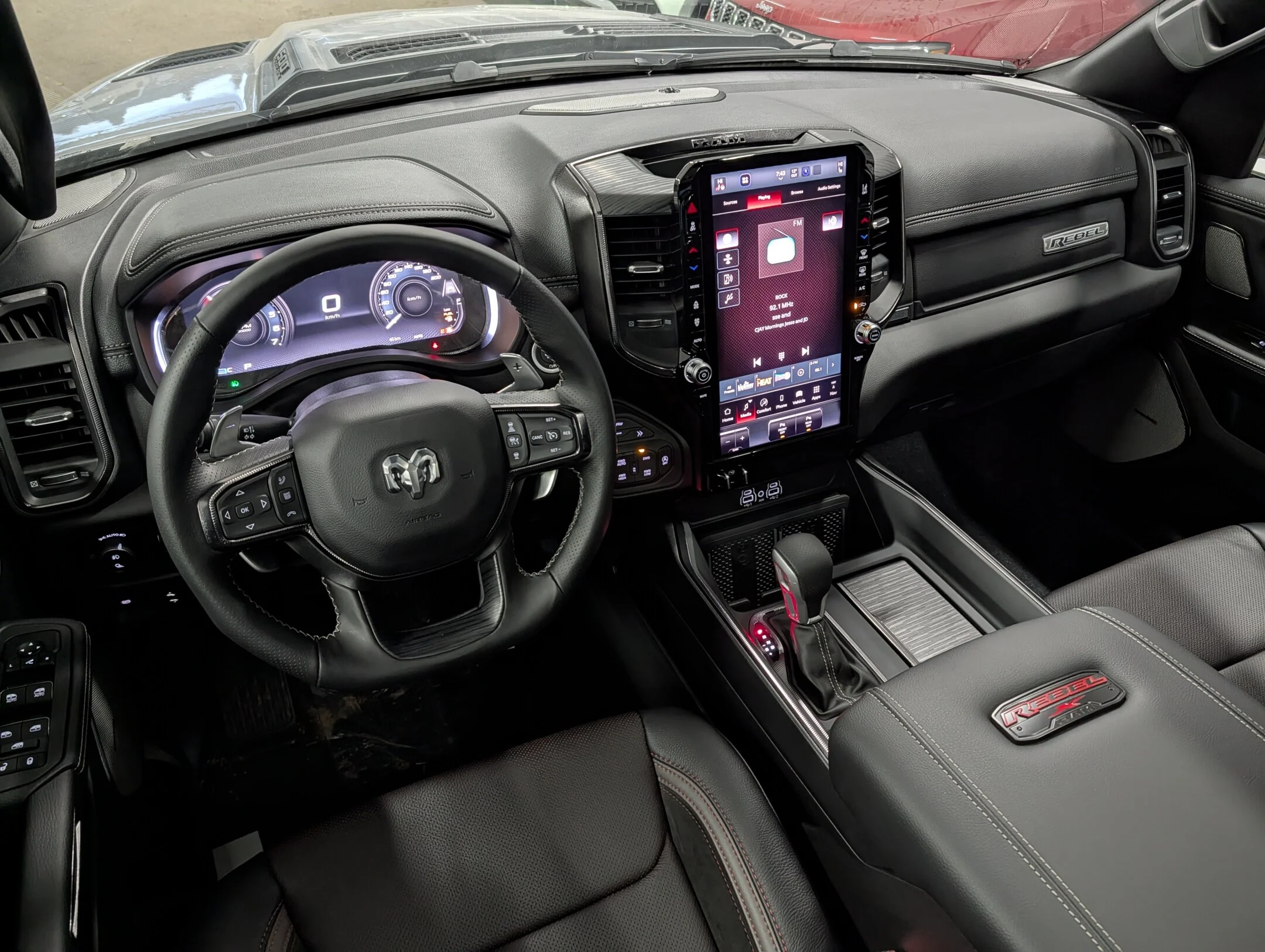 New 2027 Silver RAM Rebel - - Rebel X Pkg - Level 2 Grp - Pano Sunroof - Harman/Kardon Audio & More! image 27