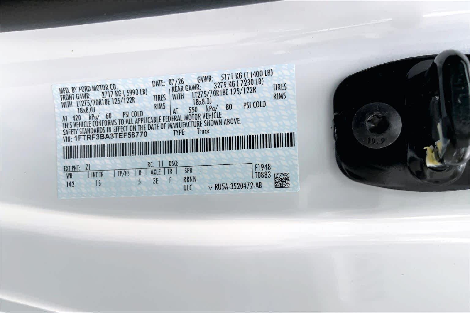 New 2026 Oxford White Ford XL image 12