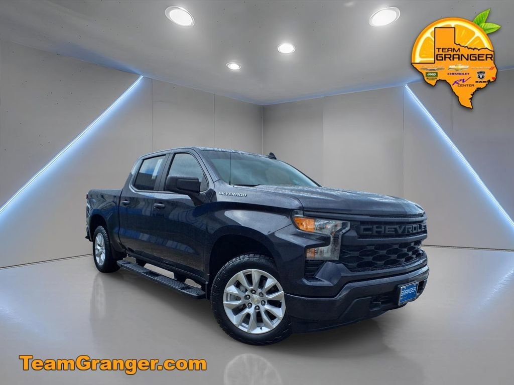 Used 2022 Dark Ash Metallic Chevrolet Custom image 1