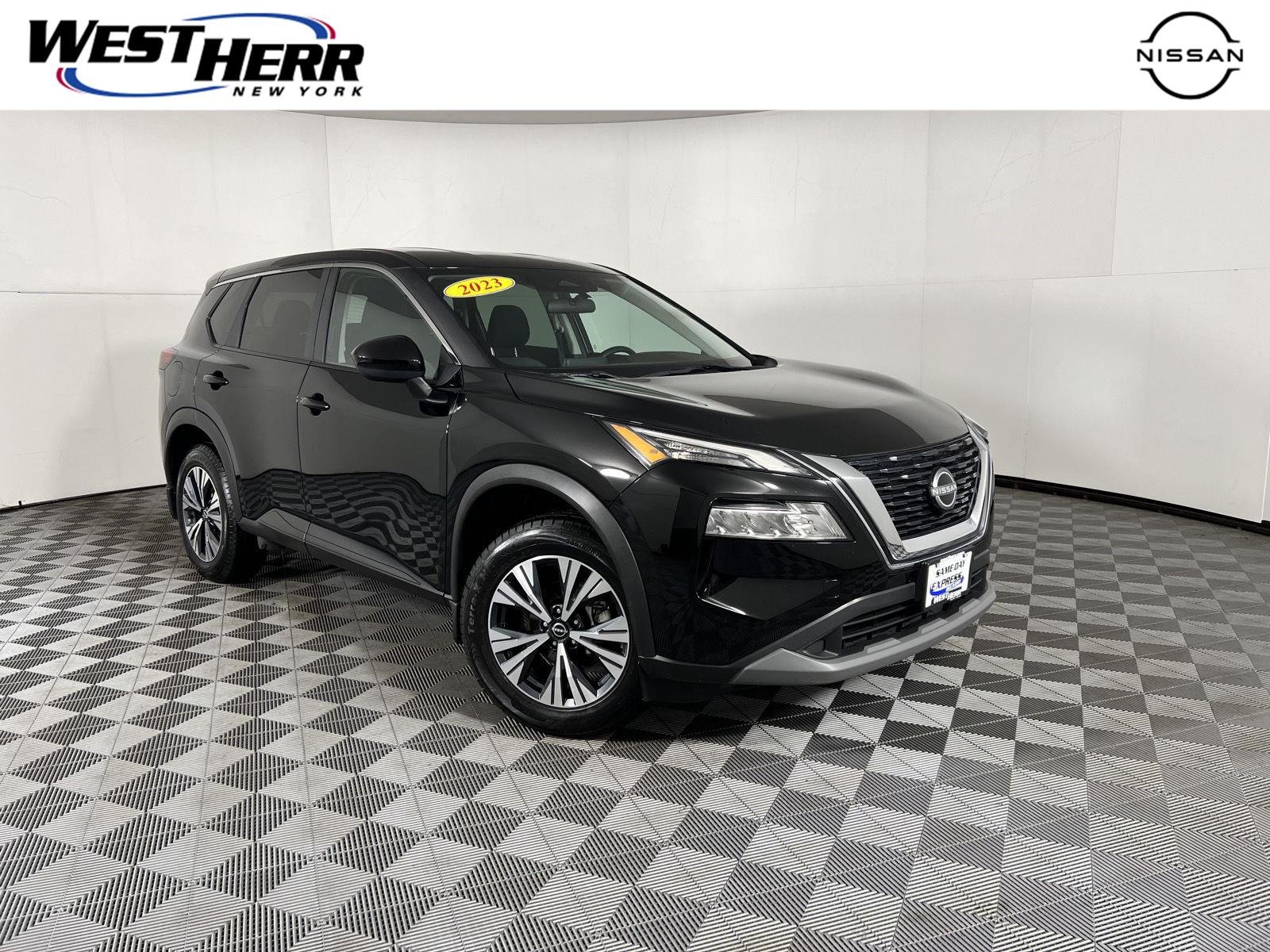 Used 2023 Super Black Nissan SV image 1