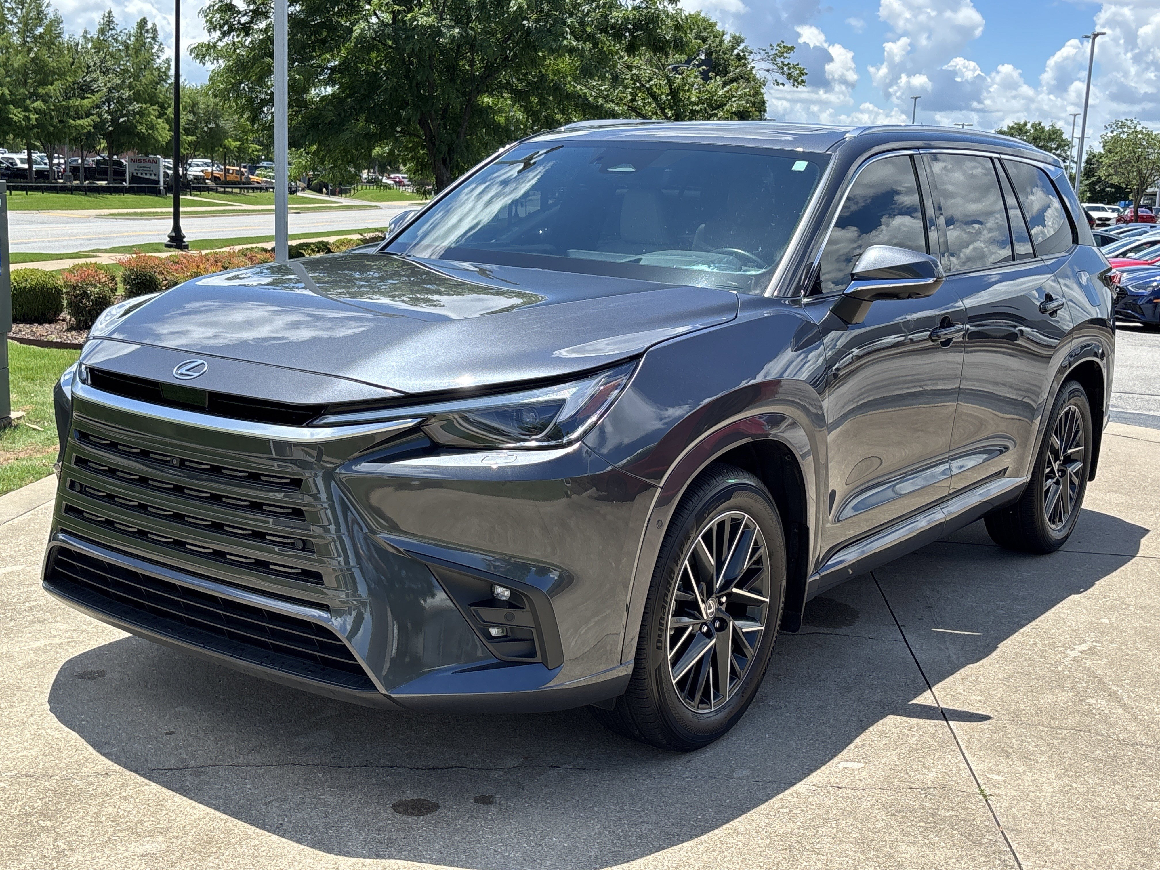 Used 2024 Cloudburst Gray Lexus 350 Luxury AWD image 12