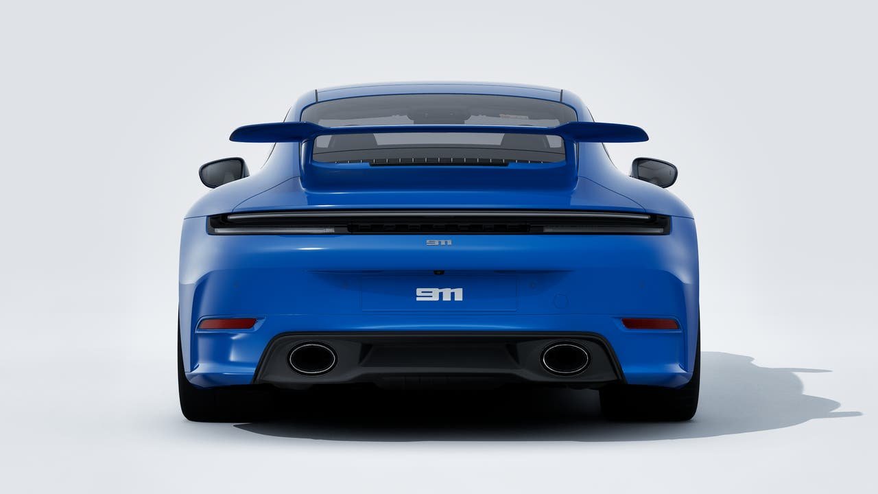 New 2026 Lugano Blue Porsche Carrera T image 7