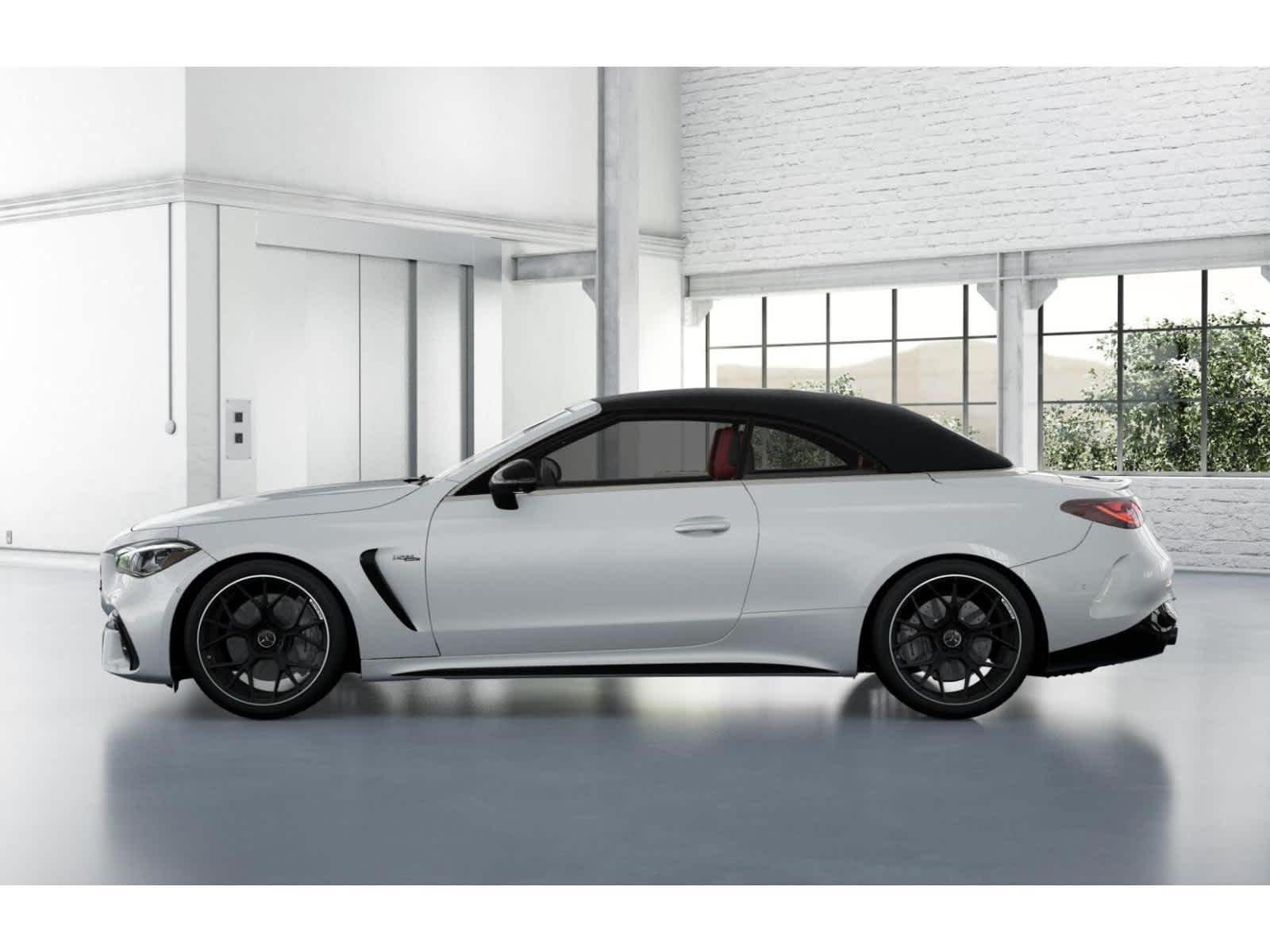 New 2026 MANUFAKTUR Moonlight White Metallic Mercedes-Benz AMG® CLE 53 4MATIC+ Cabriolet image 33