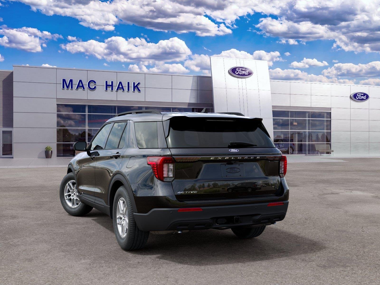 New 2027 Agate Black Metallic Ford Active image 8