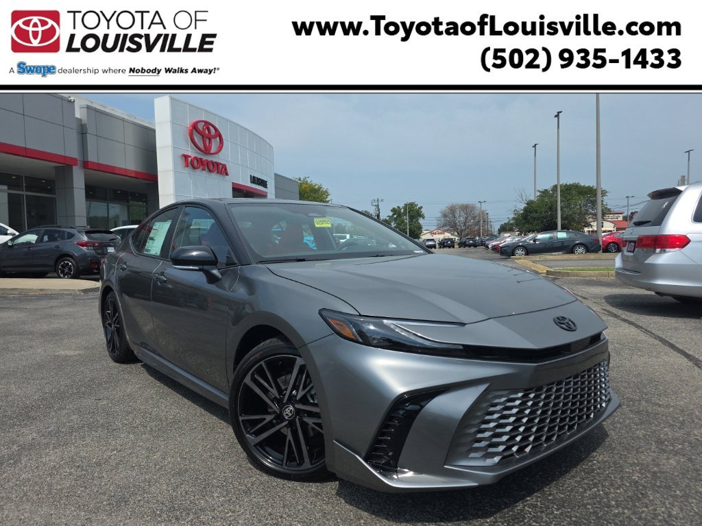 New 2026 Heavy Metal with Midnight Black Metallic roof Toyota XSE image 1
