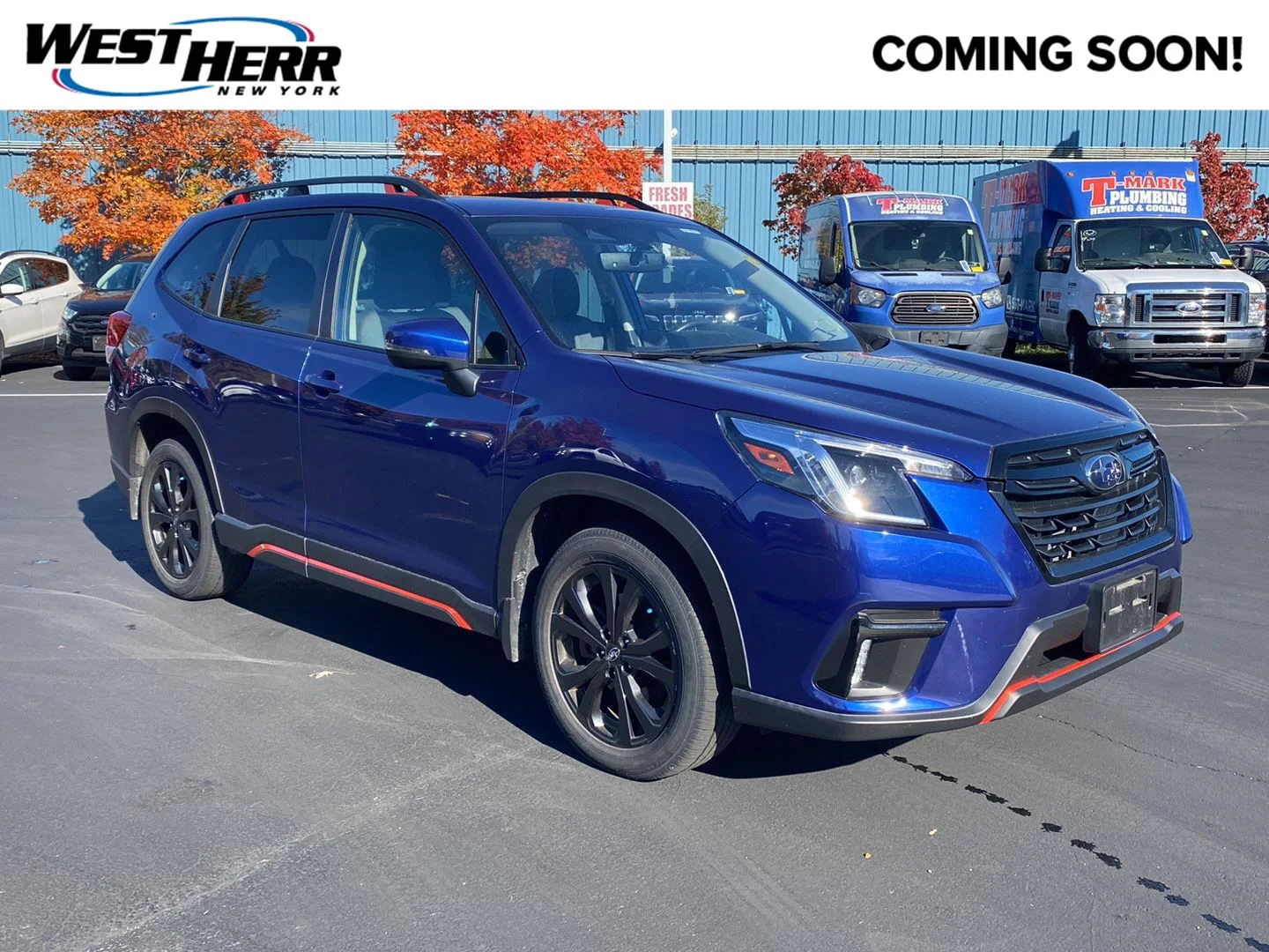 Used 2024 Sapphire Blue Pearl Subaru Sport image 1