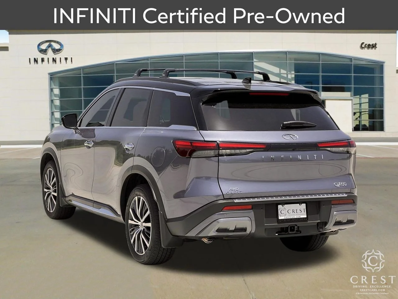 Certified Used 2025 Moonbow Blue Black Obsidian INFINITI AUTOGRAPH image 9