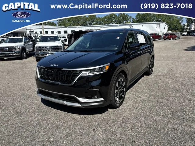 Used 2024 Black Kia EX image 1
