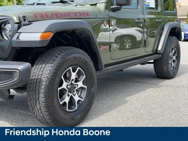 Used 2021 Green Jeep Unlimited Rubicon image 9