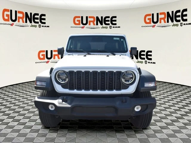 New 2027 Bright White Clear-Coat Paint Jeep Sport S image 8