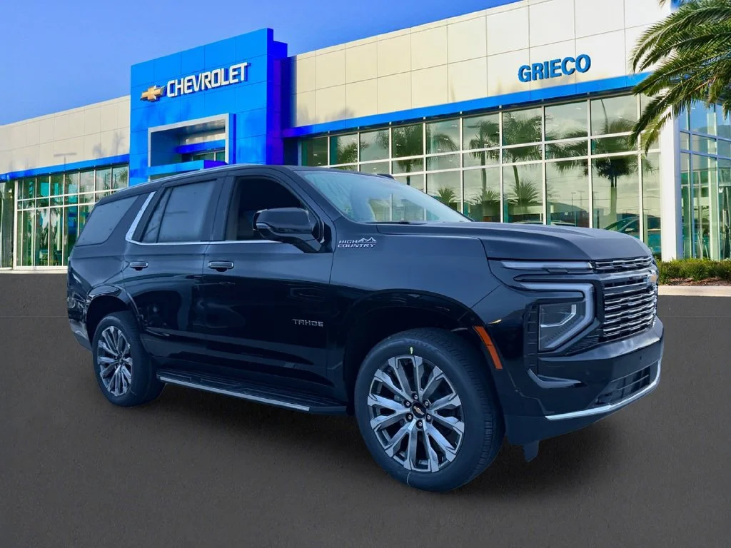 New 2026 Black Chevrolet High Country image 1