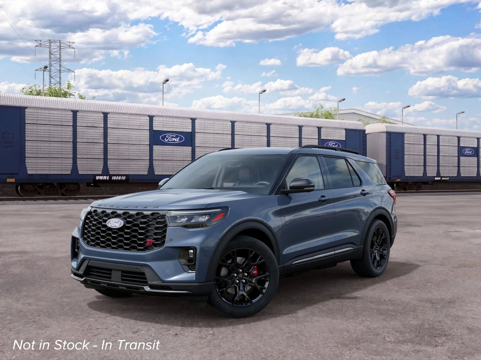 New 2027 Vapor Blue Metallic Ford ST image 2