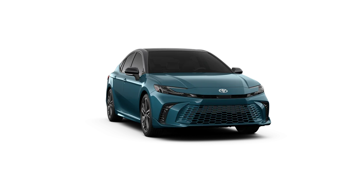 New 2026 Ocean Gem with Midnight Black Metallic roof Toyota XSE image 16