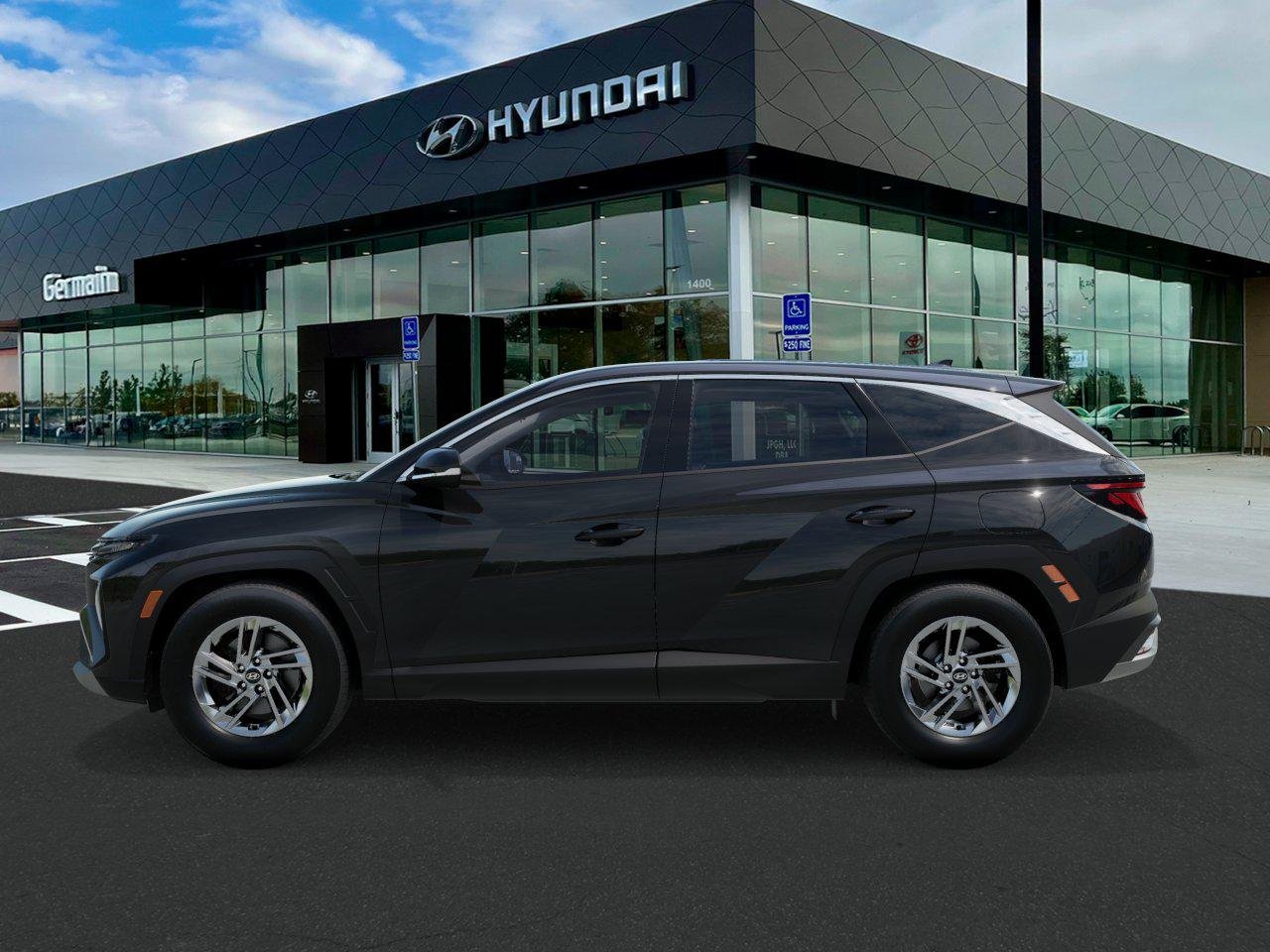 New 2026 Phantom Black Hyundai SE AWD image 3