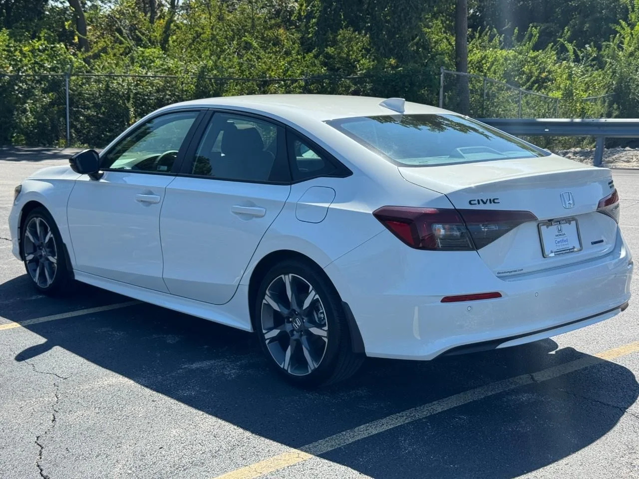 Certified Used 2026 Platinum White Pearl Honda Sport Touring image 8