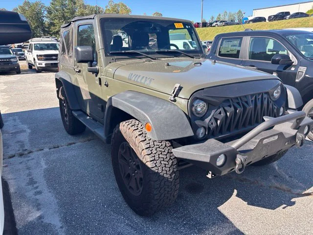 Used 2015 Jeep Wrangler Sport with VIN 1C4AJWAGXFL717593 for sale in Hendersonville, NC