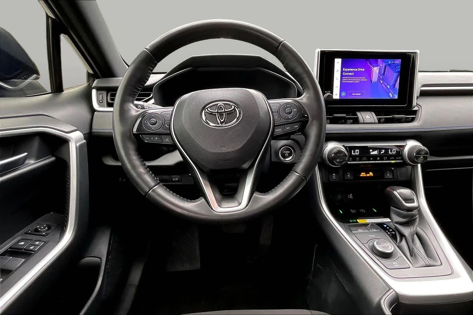 Used 2025 Midnight Black Metallic Toyota Hybrid SE image 6