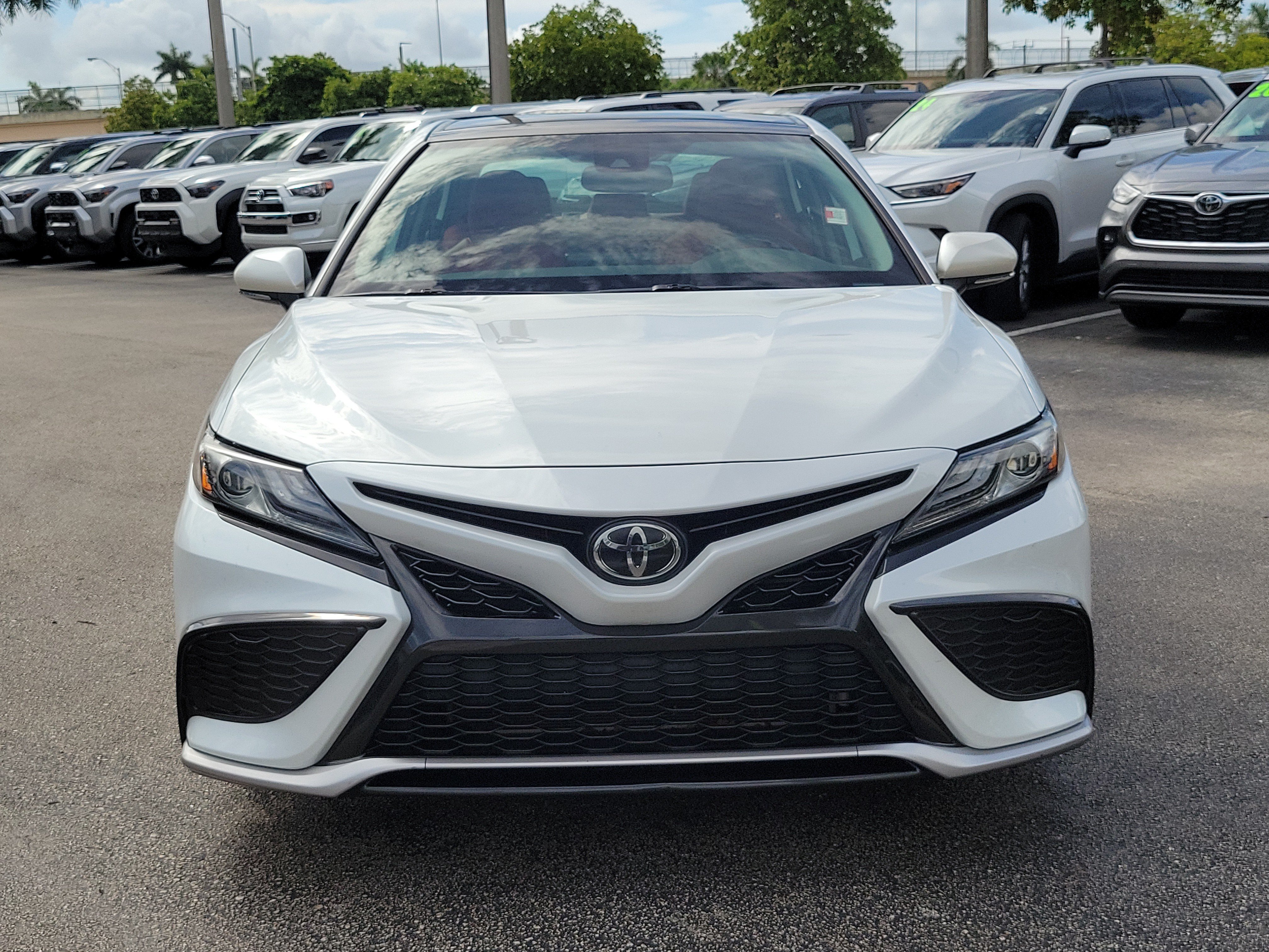 Used 2022 Pearl Toyota XSE image 2