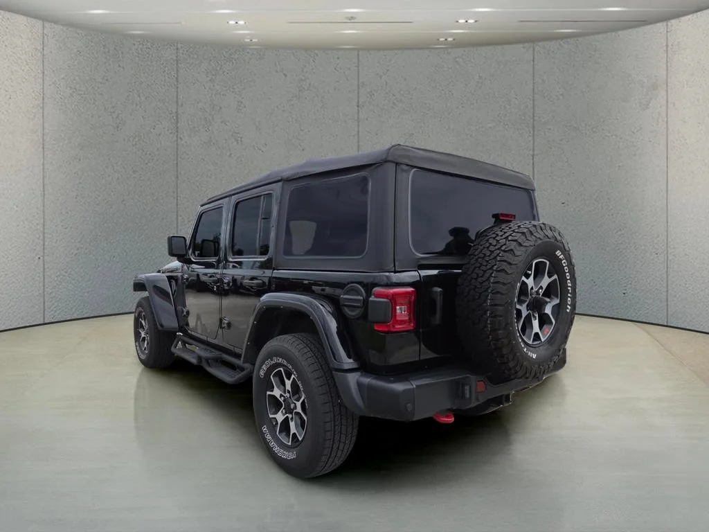 Used 2021 Black Clearcoat Jeep Unlimited Rubicon image 7
