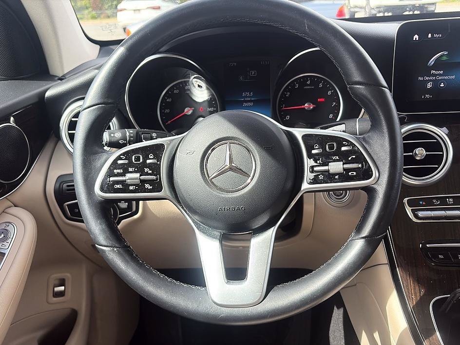 Used 2022 Lunar Blue Metallic Mercedes-Benz GLC 300 image 30