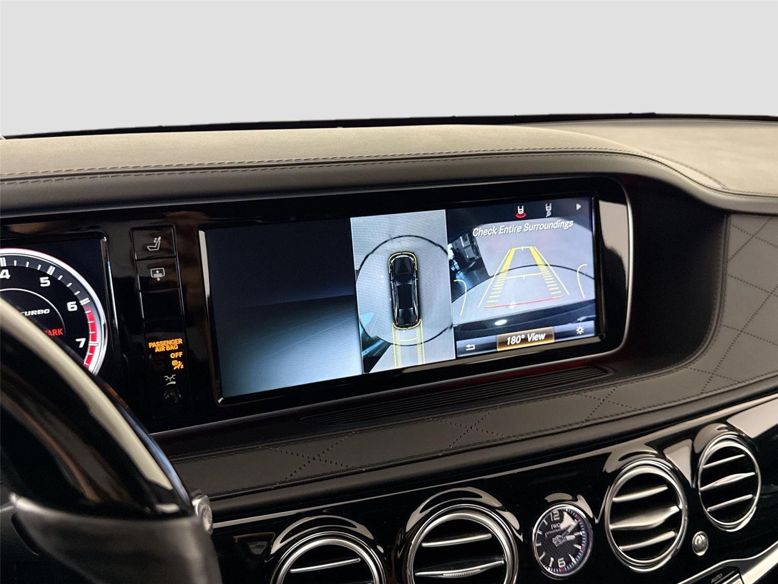 Used 2015 Obsidian Black Metallic Mercedes-Benz S 65 AMG® | Rear TVs | RennTech Upgrades image 19