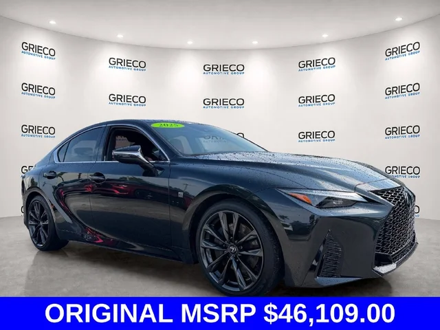 2025 Lexus IS 350 F SPORT Design