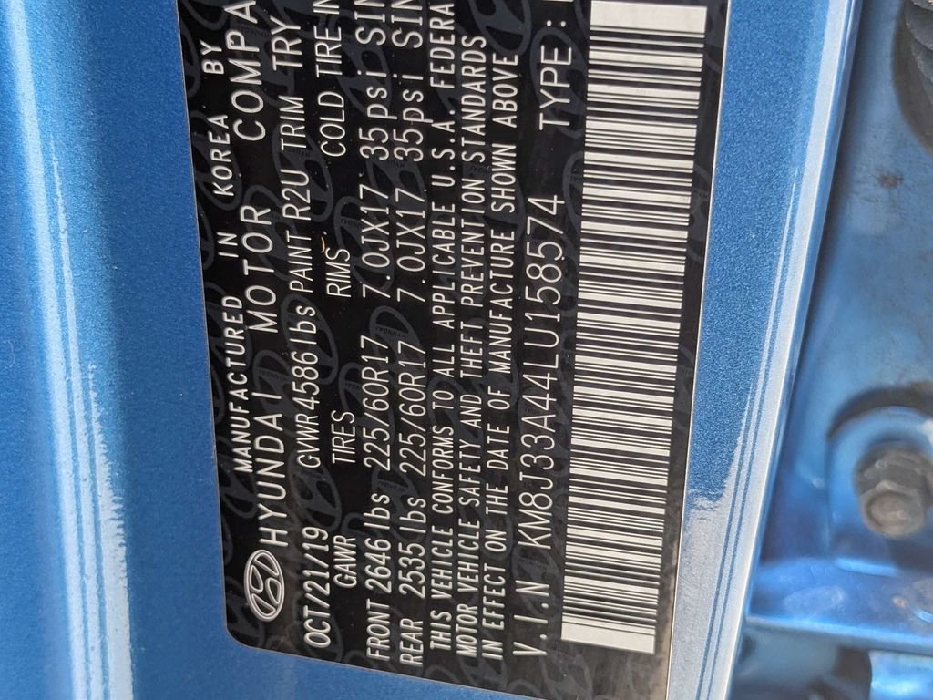Used 2020 Blue Hyundai Value image 24