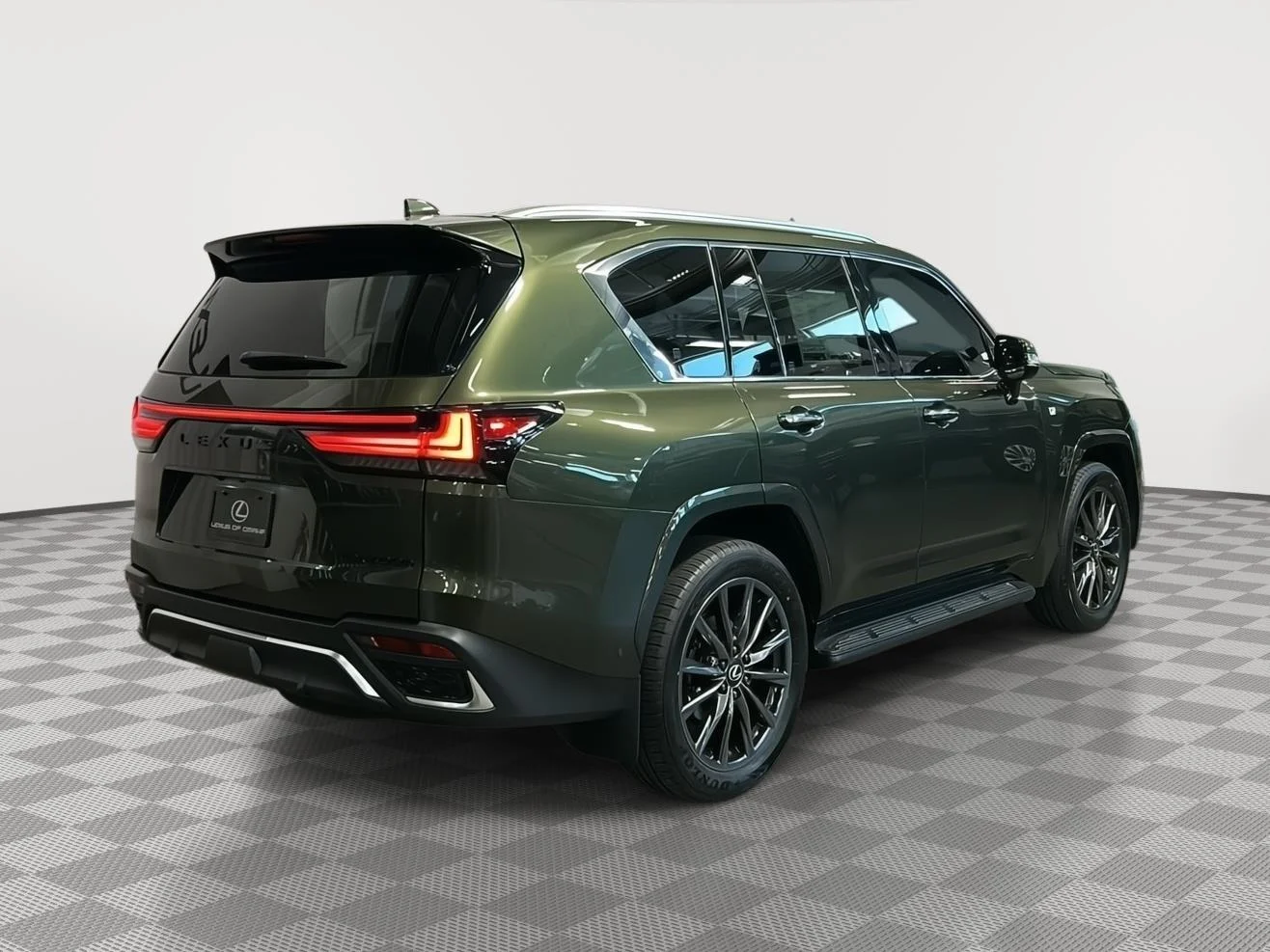 New 2026 Nori Green Pearl Lexus LX 700h F SPORT Handling image 24