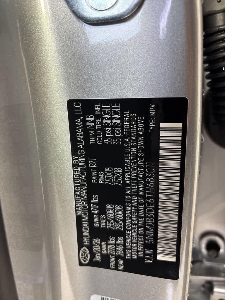 New 2026 Shimmering Silver Hyundai SEL FWD image 10