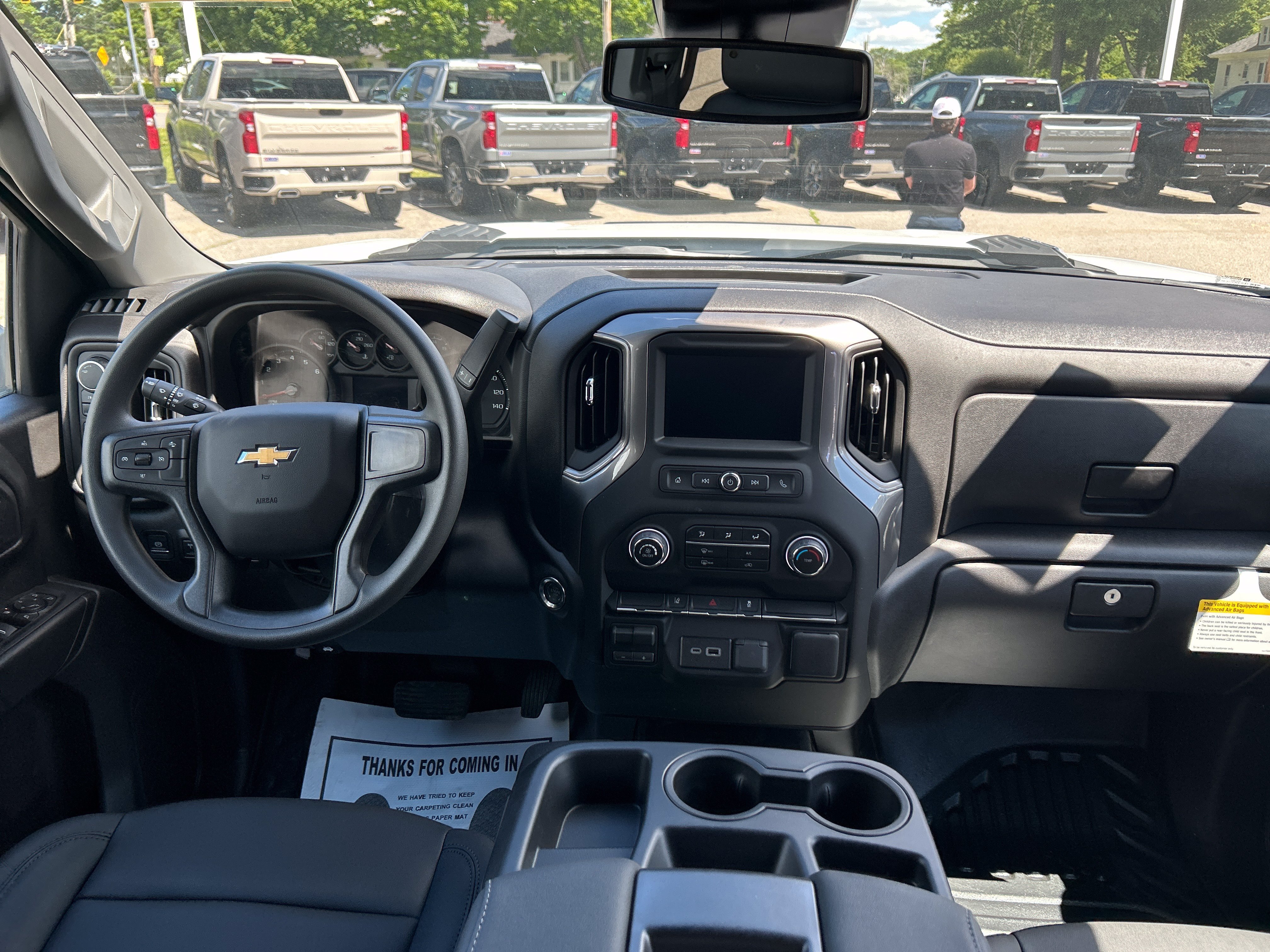 New 2026 Summit White Chevrolet Work Truck image 8