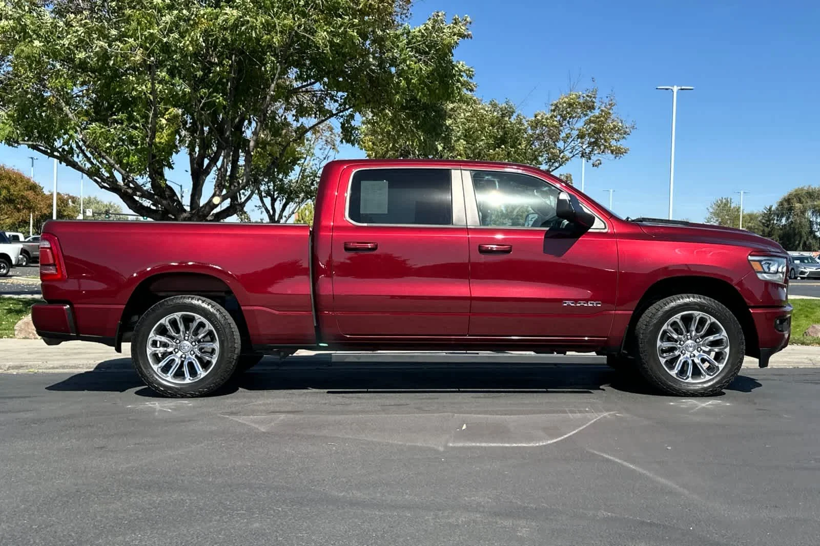 Certified Used 2024 Delmonico Red Pearlcoat Ram Laramie image 8