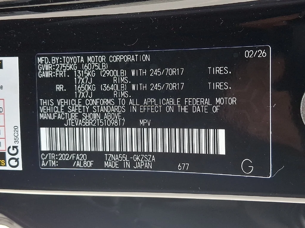 Used 2026 Black Toyota SR5 image 27