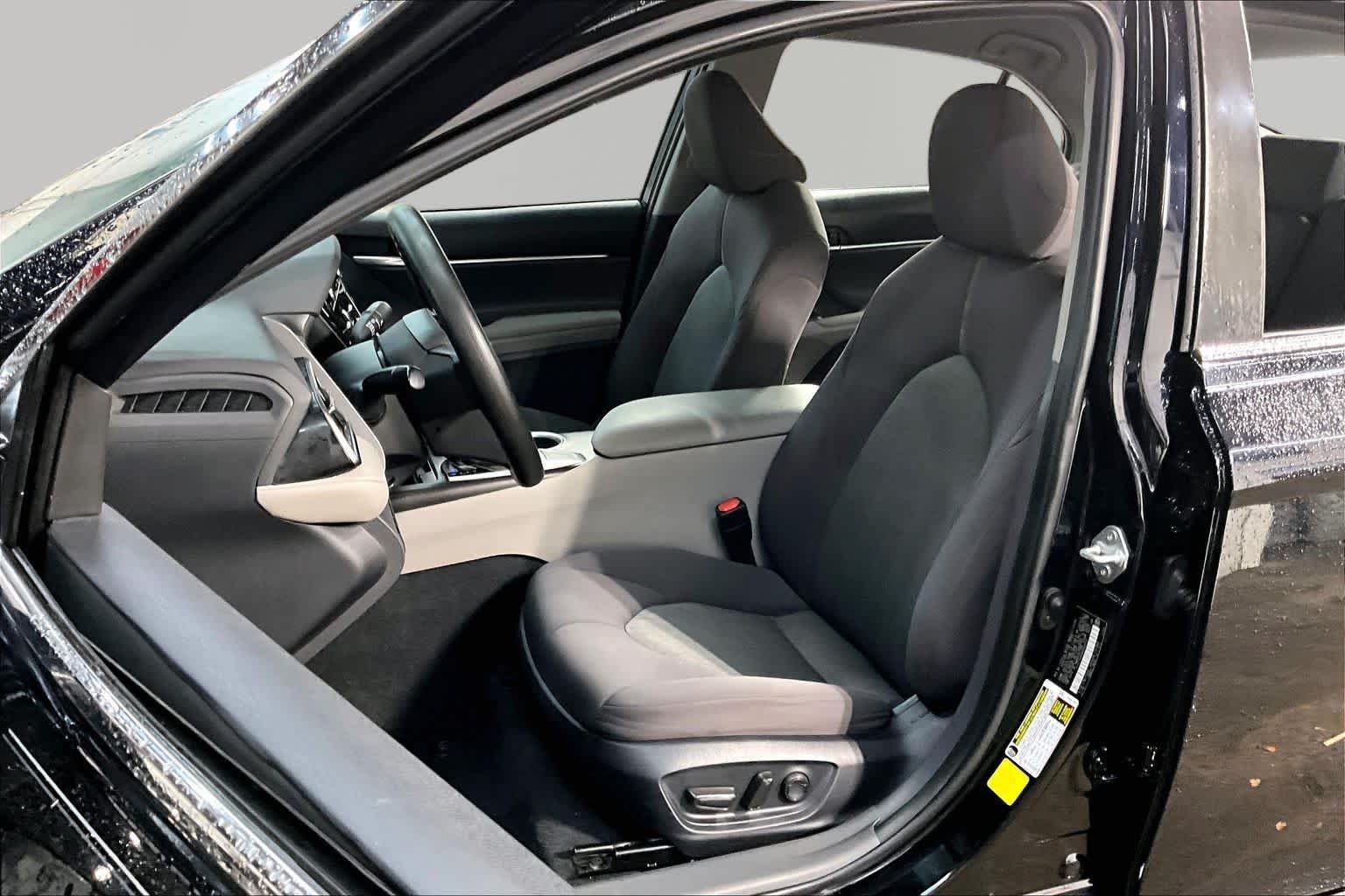 Used 2024 Midnight Black Metallic Toyota LE image 8