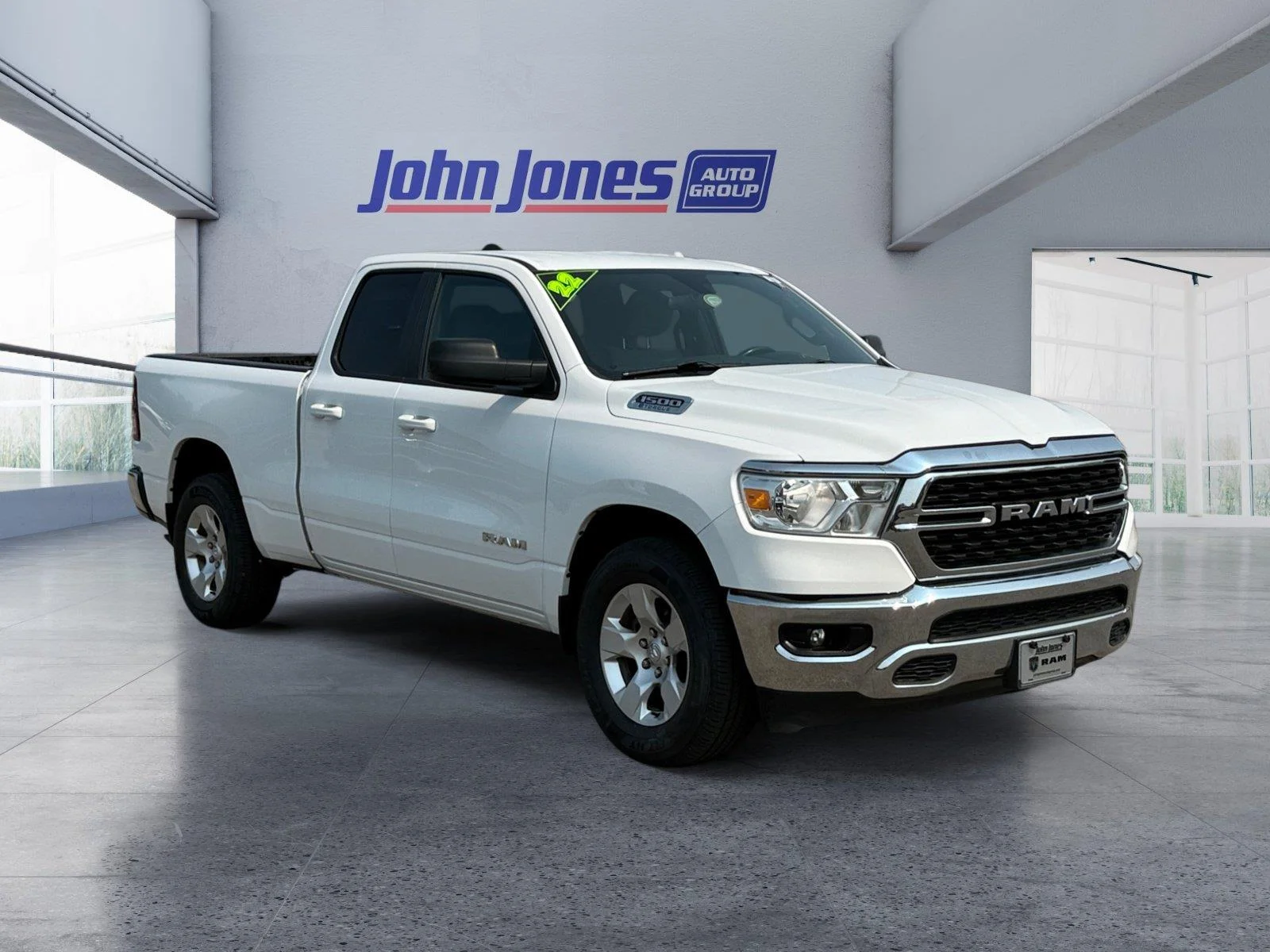 Used 2022 Bright White Clearcoat Ram Lone Star image 7