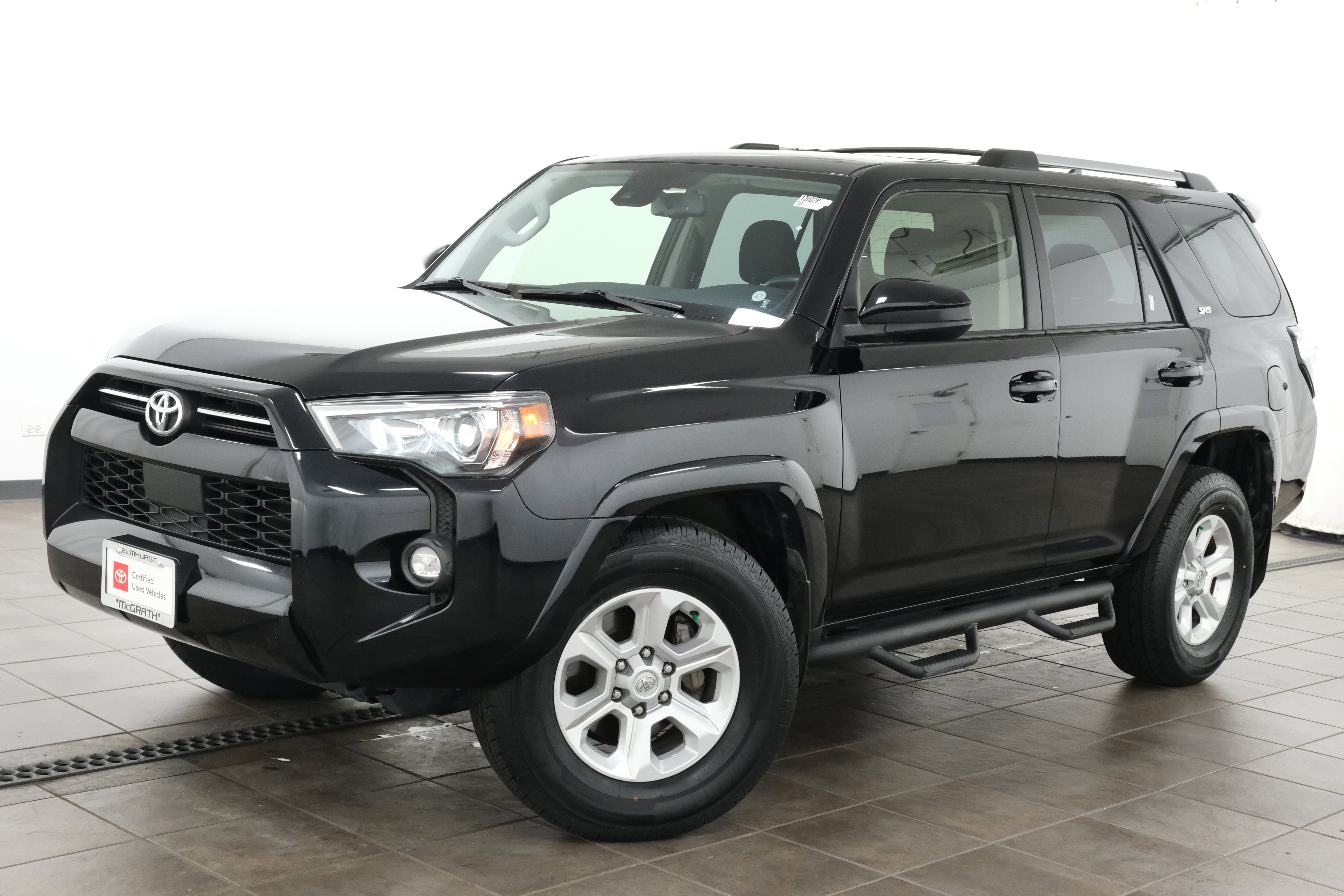 Certified Used 2023 Midnight Black Metallic Toyota SR5 image 2